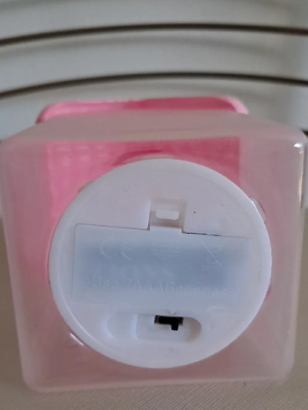 Pink Floral Birdhouse Accent Lantern with Hand-Painted Bird